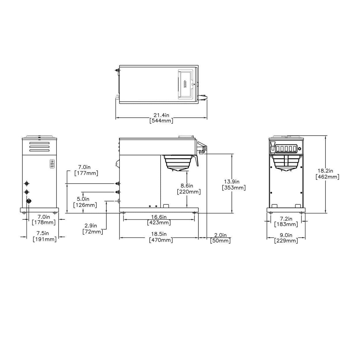 Bunn BREWER CWTF15-TC