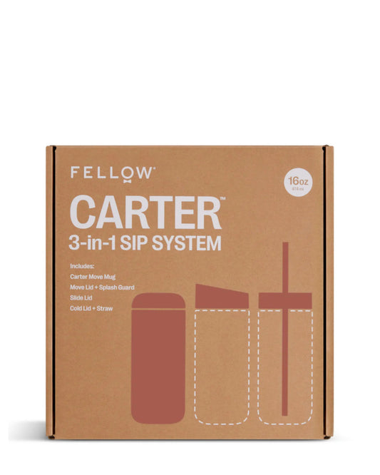 Fellow Carter 3-in-1 SIP System packaging Sienna