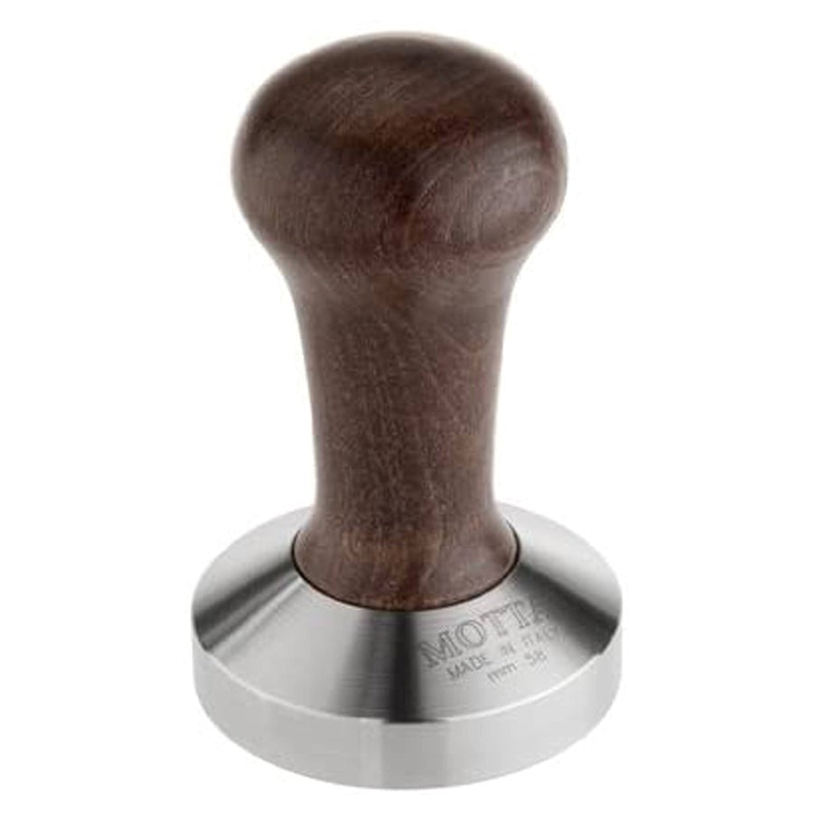 MOTTA 58mm Ash Wood Coffee Tamper with Convex Base