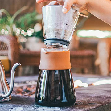GROSCHE Amsterdam Pour Over Coffee Maker with Reusable Stainless Steel Filter
