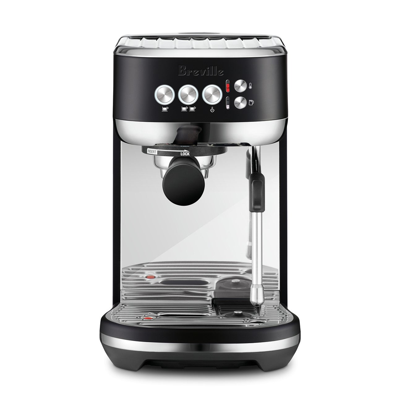 Breville espresso machine on a white background
