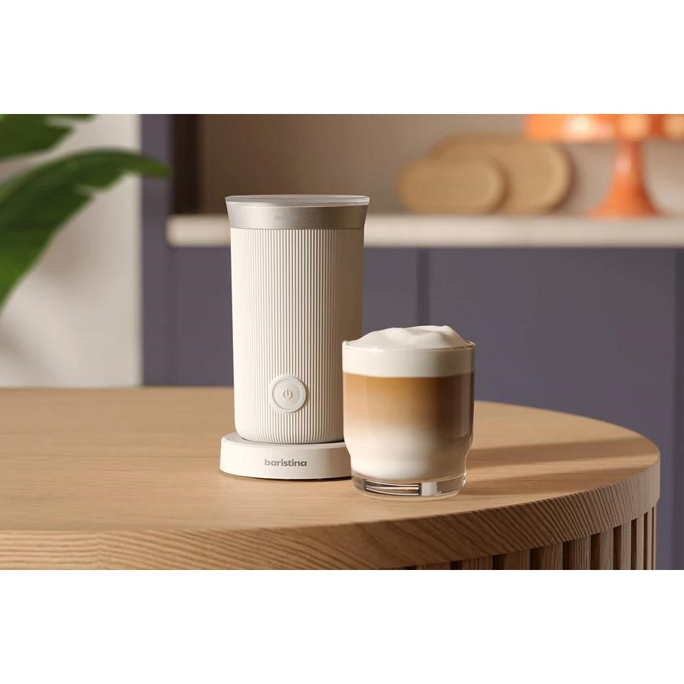 PHILIPS Baristina Espresso Machine Combo with Milk Frother - White