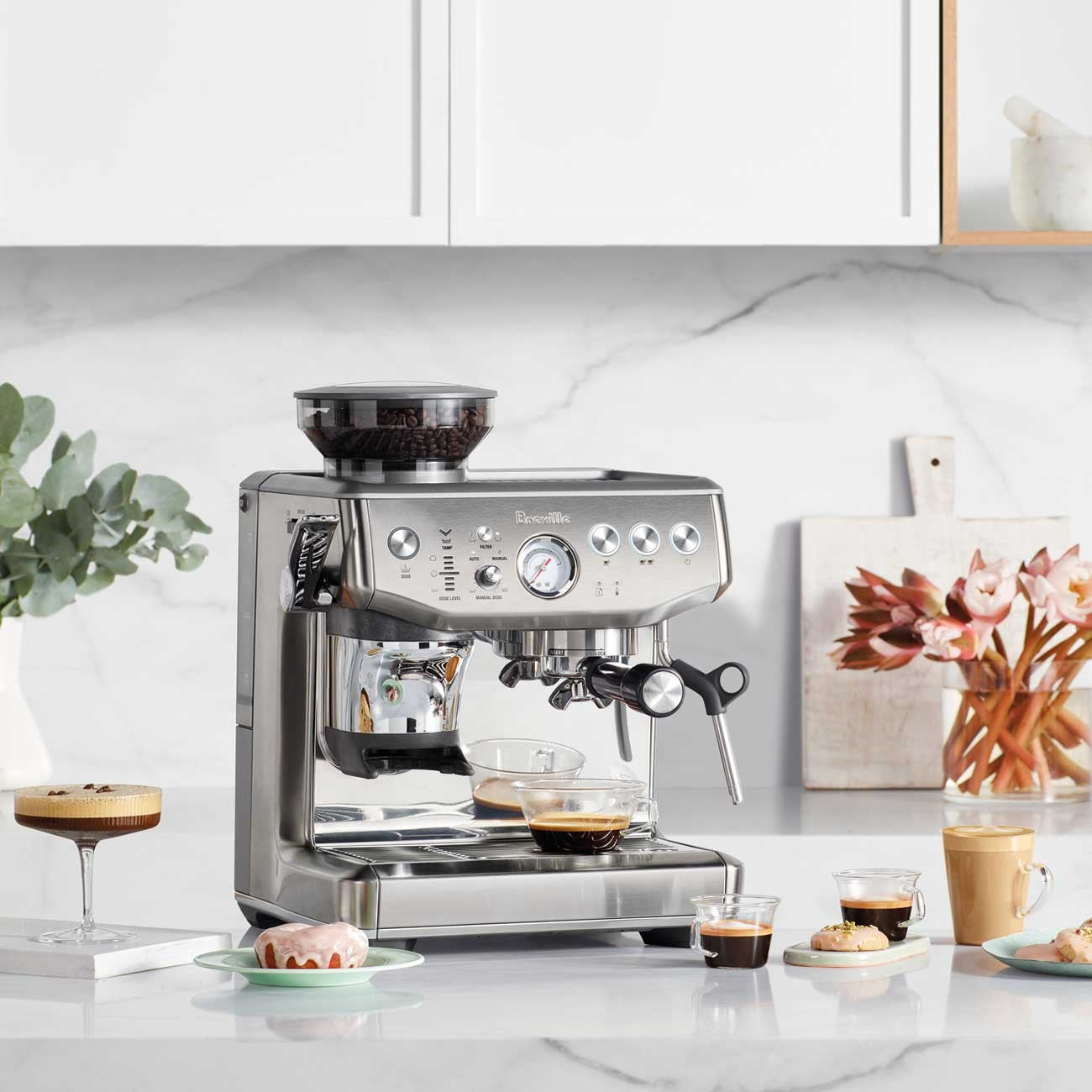 BREVILLE Barista Express Impress - Black Truffle