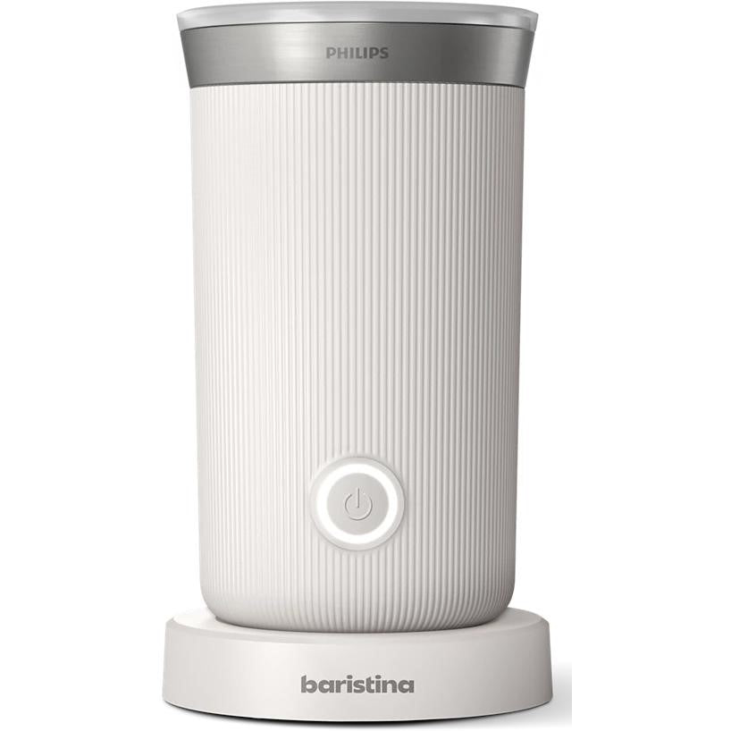 PHILIPS Baristina Espresso Machine Combo with Milk Frother - White
