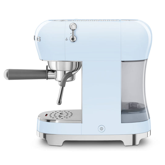 SMEG ECF02 Espresso Maker - Pastel Blue