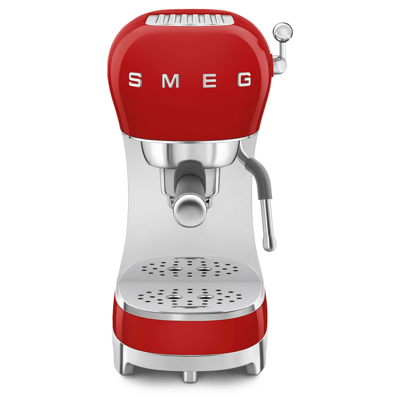 SMEG ECF02 Espresso Maker - Red