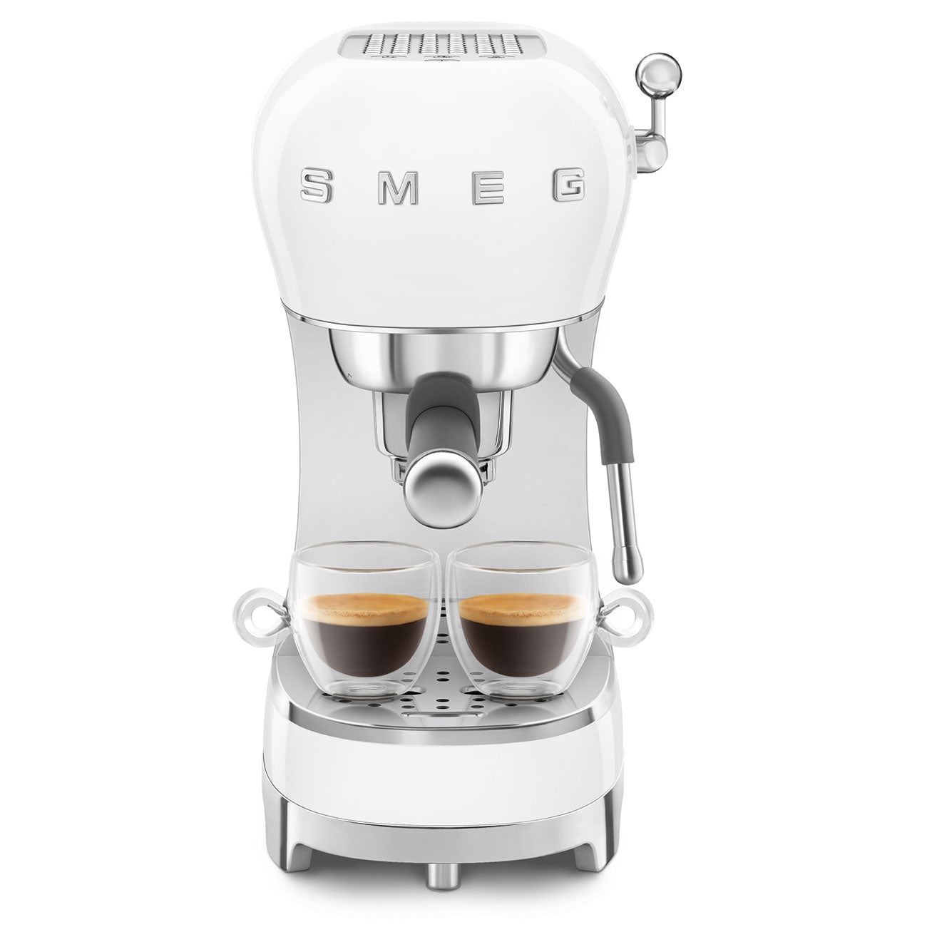 SMEG ECF02 Espresso Maker - White