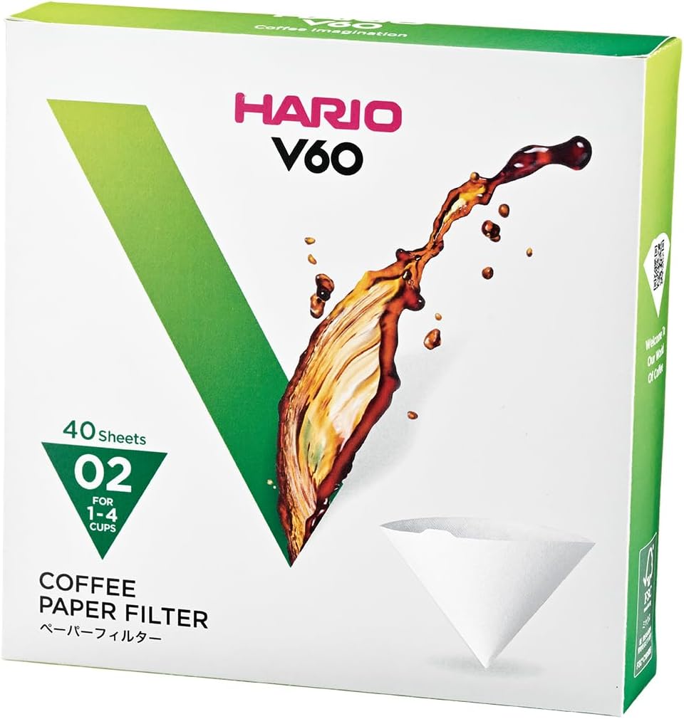 HARIO V60-02 Filters(40 Pack)