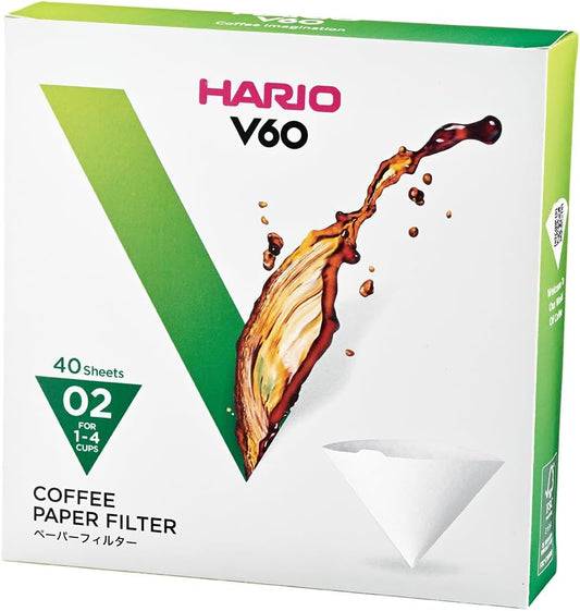 HARIO V60-02 Filters (40 Pack)