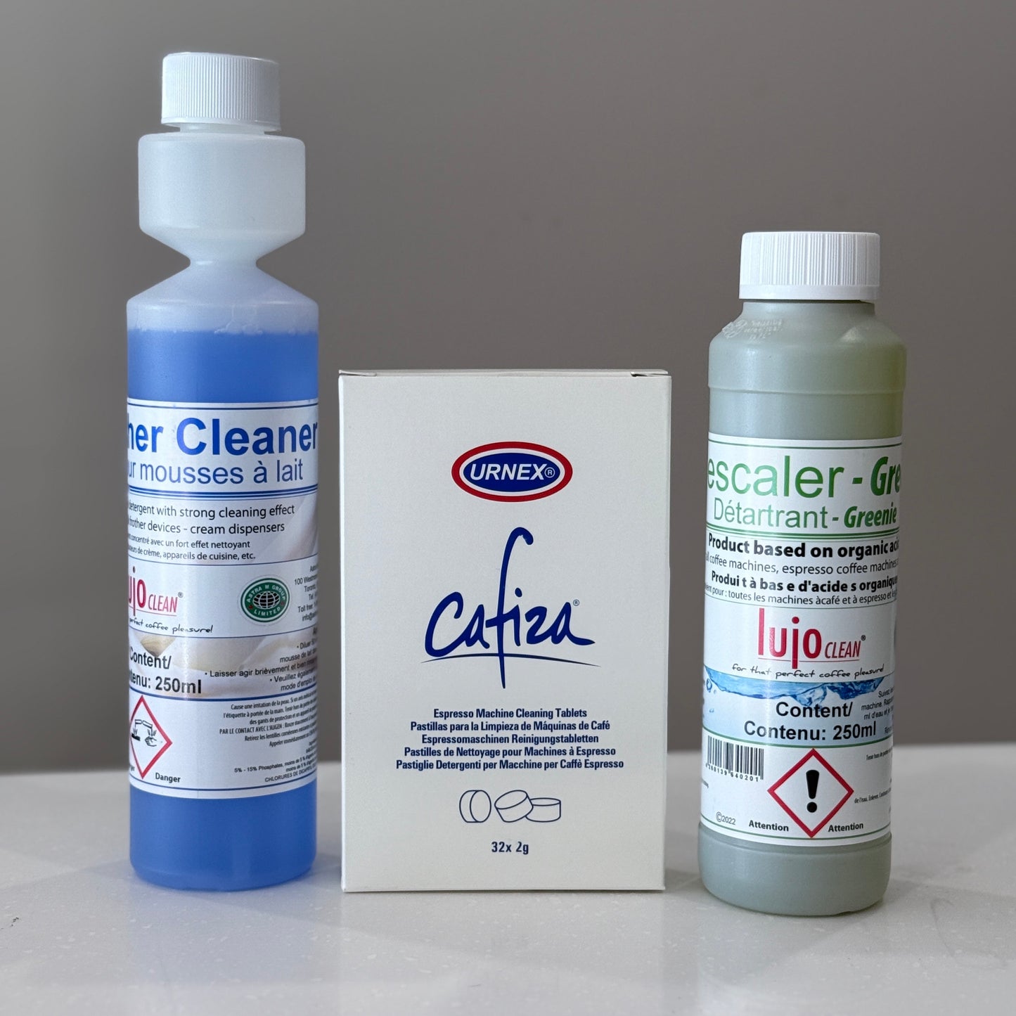 Cleaning Bundles for coffee machine cleaning