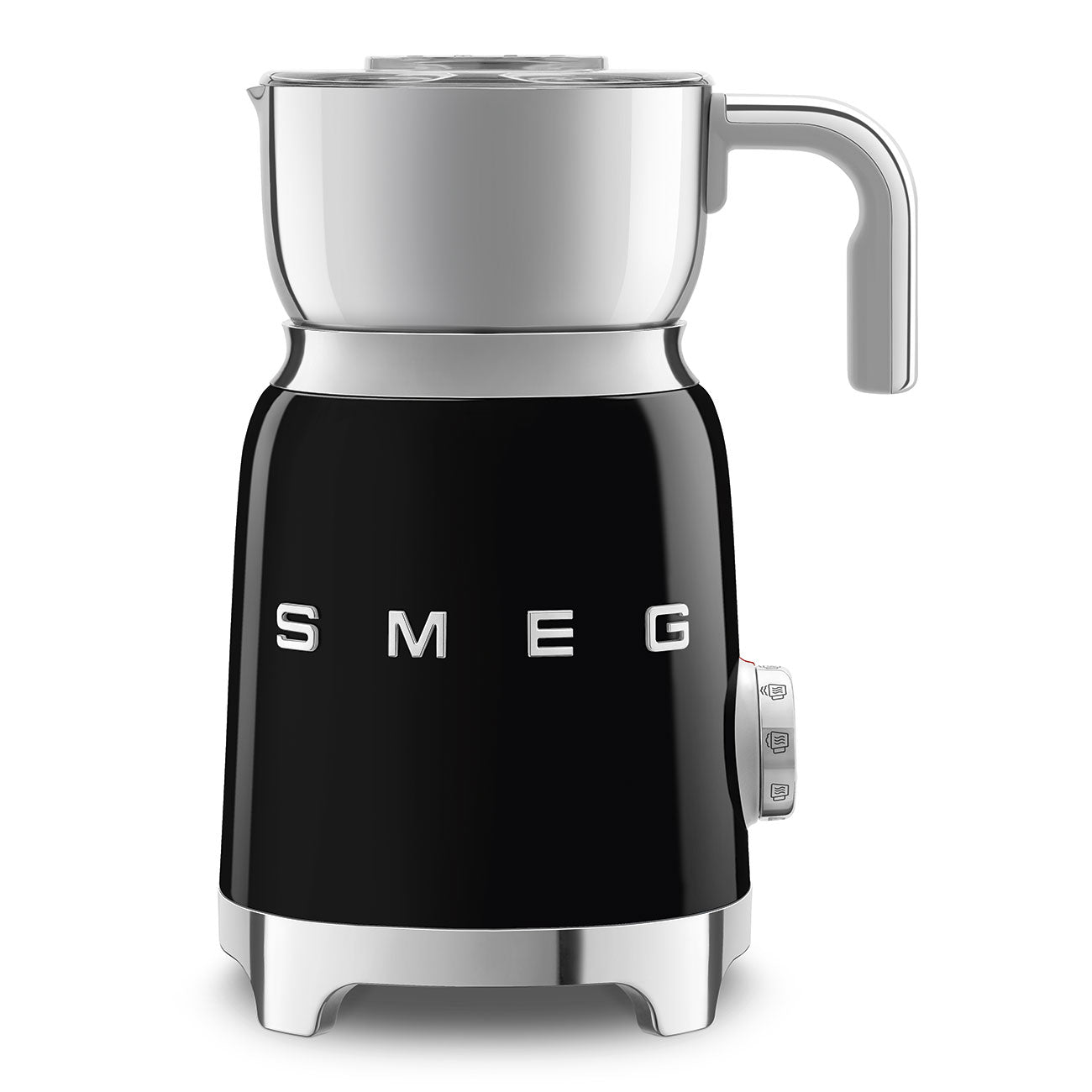 SMEG Electric Milk Frother - Black