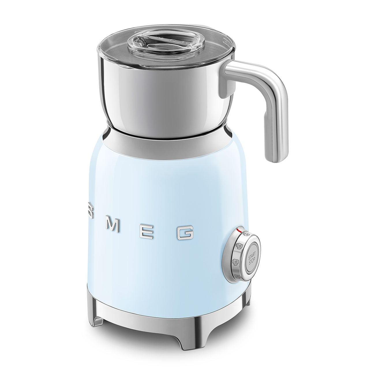 SMEG Electric Milk Frother - Pastel Blue