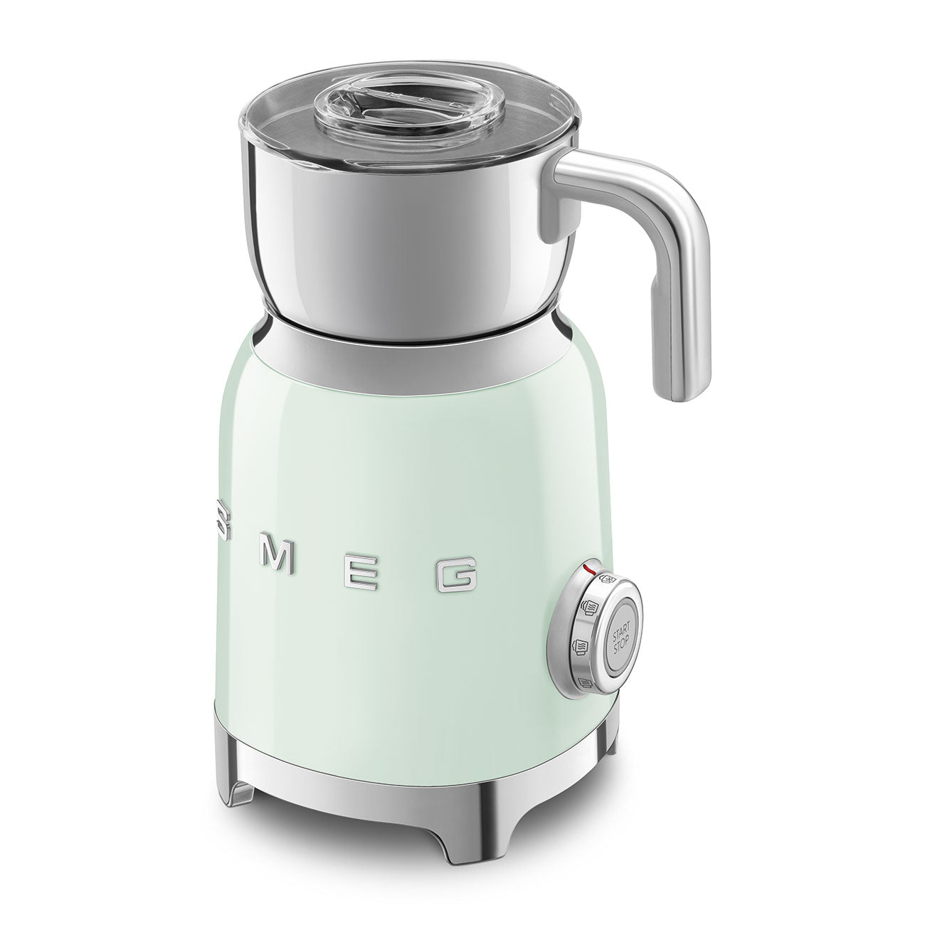 SMEG Electric Milk Frother - Pastel Green