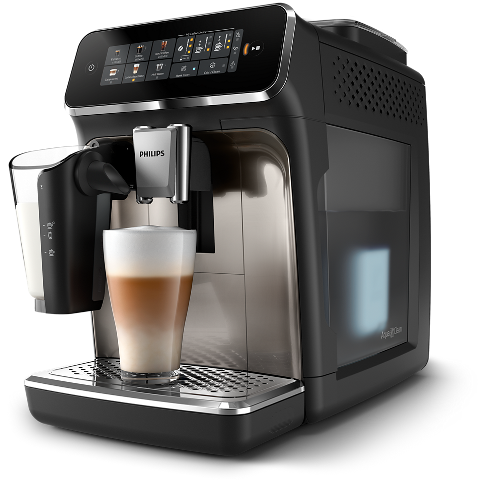 Philips 3300 Series LatteGO, right facing