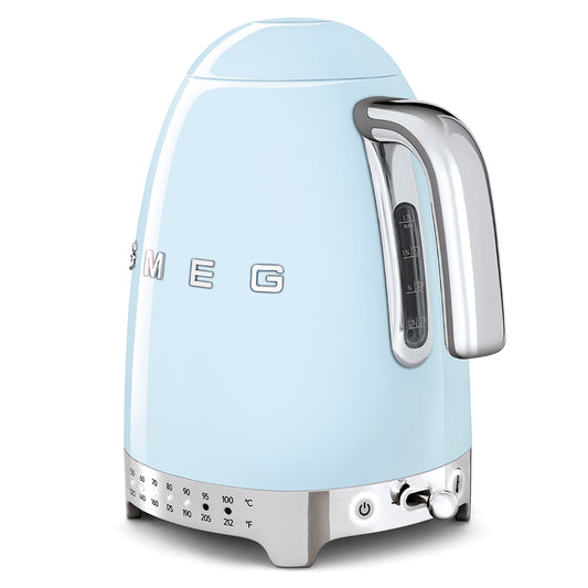 smeg kettle blue