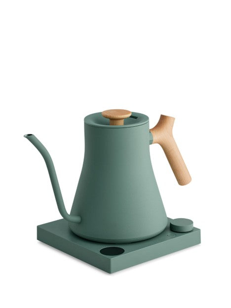 FELLOW Stagg EKG Pro Electric Pour Over Kettle - Smoke Green & Maple