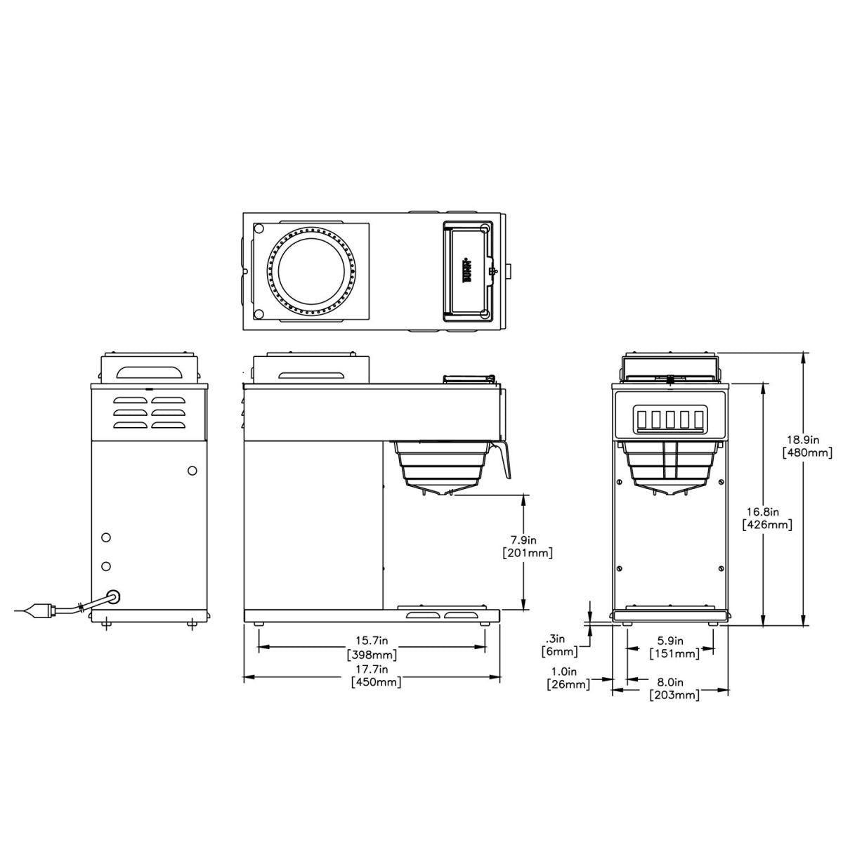 VP 17 specification Diagram