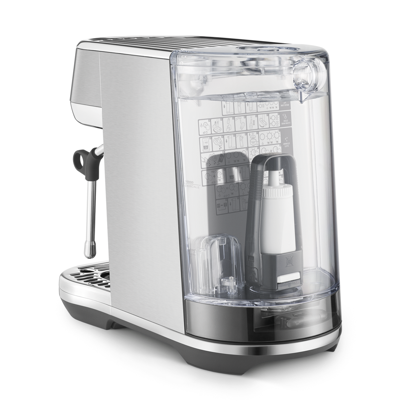 Breville Bambino Plus Espresso Machine - Black Stainless Steel