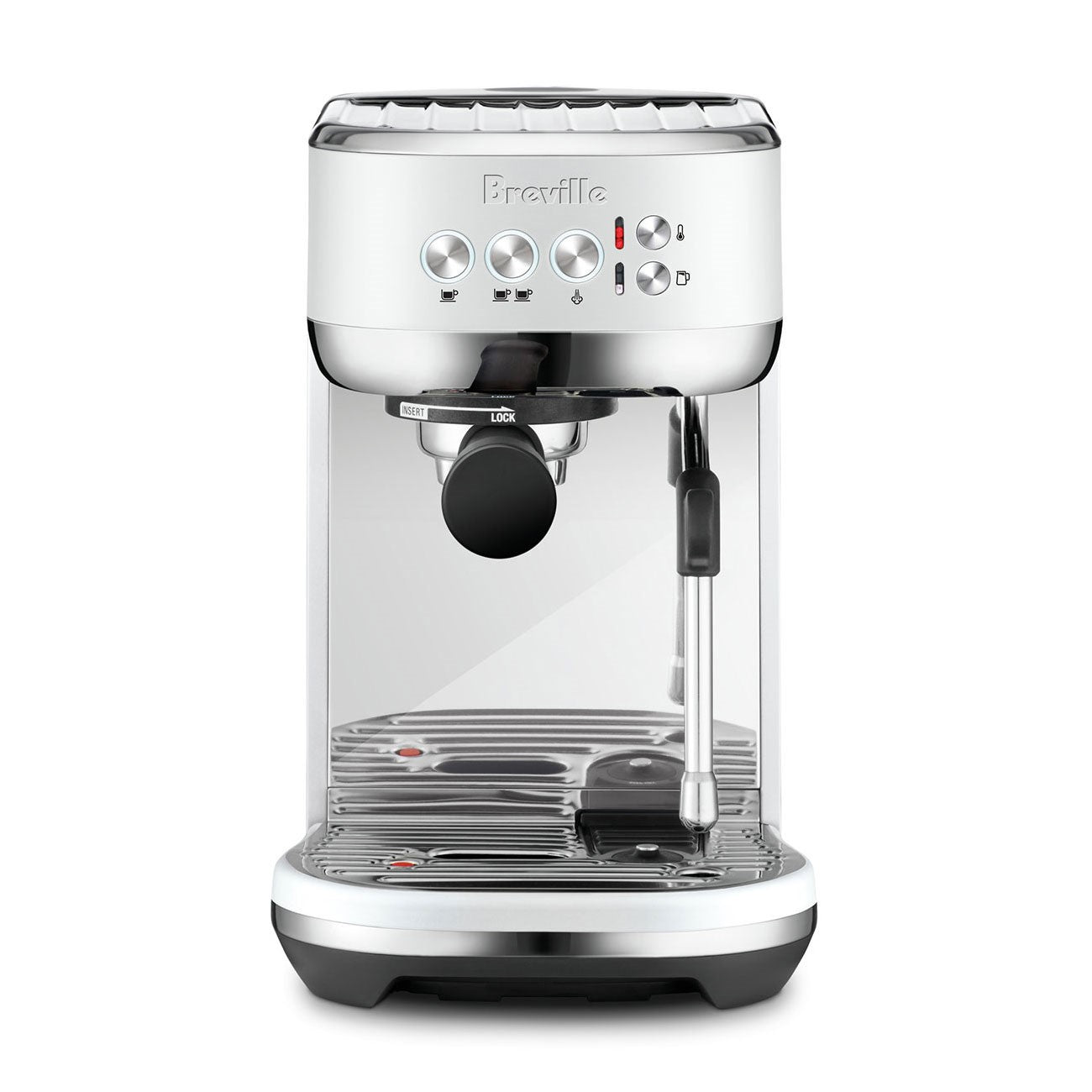 Breville Bambino Plus Espresso Machine - Black Stainless Steel
