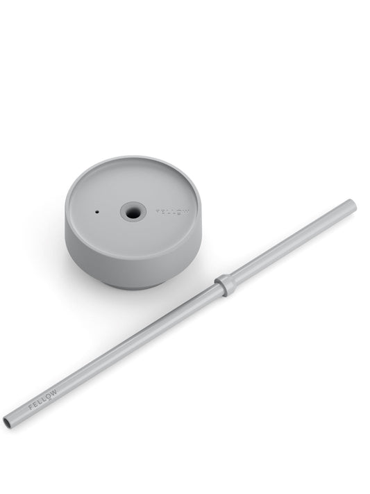 FELLOW Carter Cold Lid & Straw, Grey