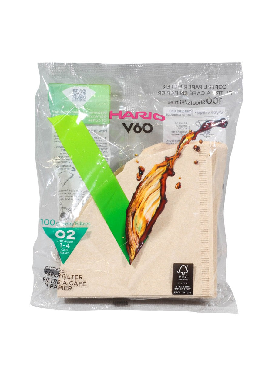 HARIO V60-02 Filters (100 Pack)