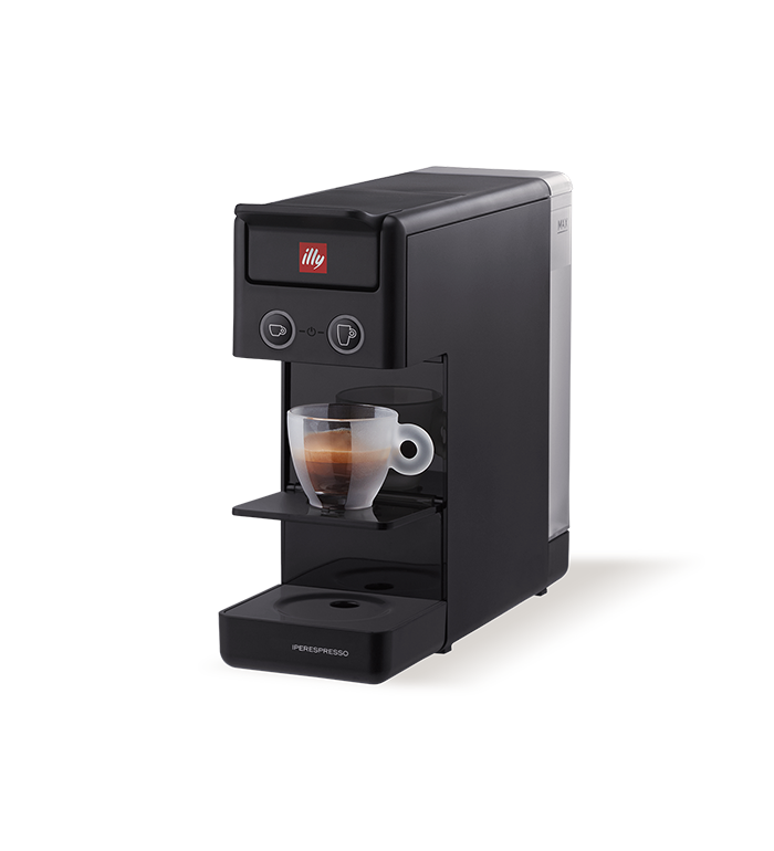 illy Y3.3 iperEspresso Machine - Black Side