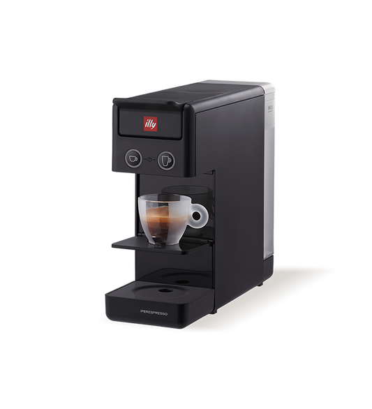 illy Y3.3 iperEspresso Machine - Black Side