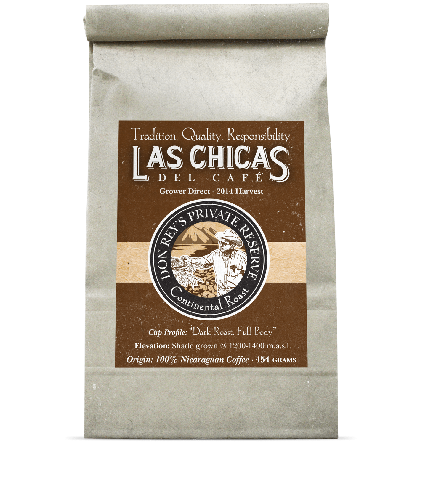 LAS CHICAS Don Rey's Private Reserve Continental Roast - Gold Roast Coffee Service Ltd.