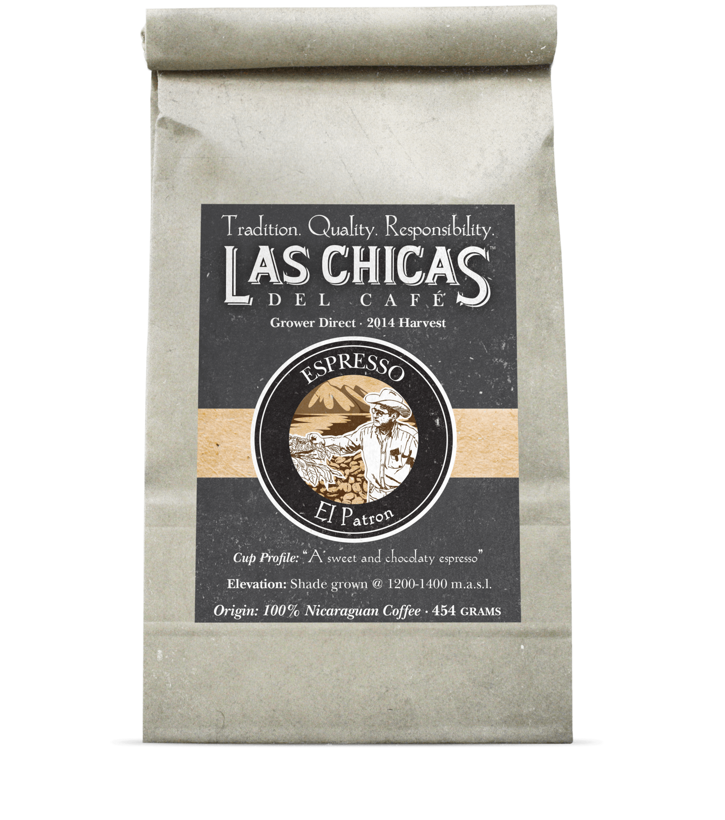 Las Chicas El Patron Espresso Beans [340g]