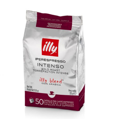 illy iperEspresso Capsules Intenso Roast Commercial 50 pack