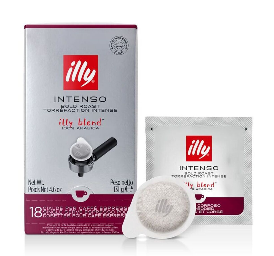 illy Intenso Ground Drip Coffee, Bold Roast, Intense, Robust and Full  Flavored W 