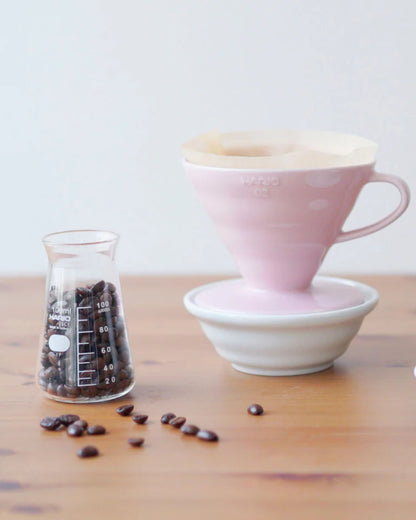 HARIO V60-02 Ceramic Dripper - Pink