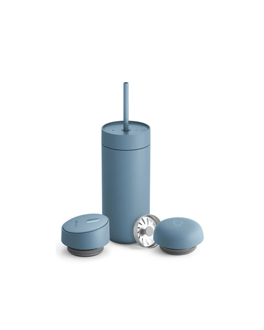 FELLOW Carter 3-in-1 Sip System [16oz/474ml] - Hazy Blue