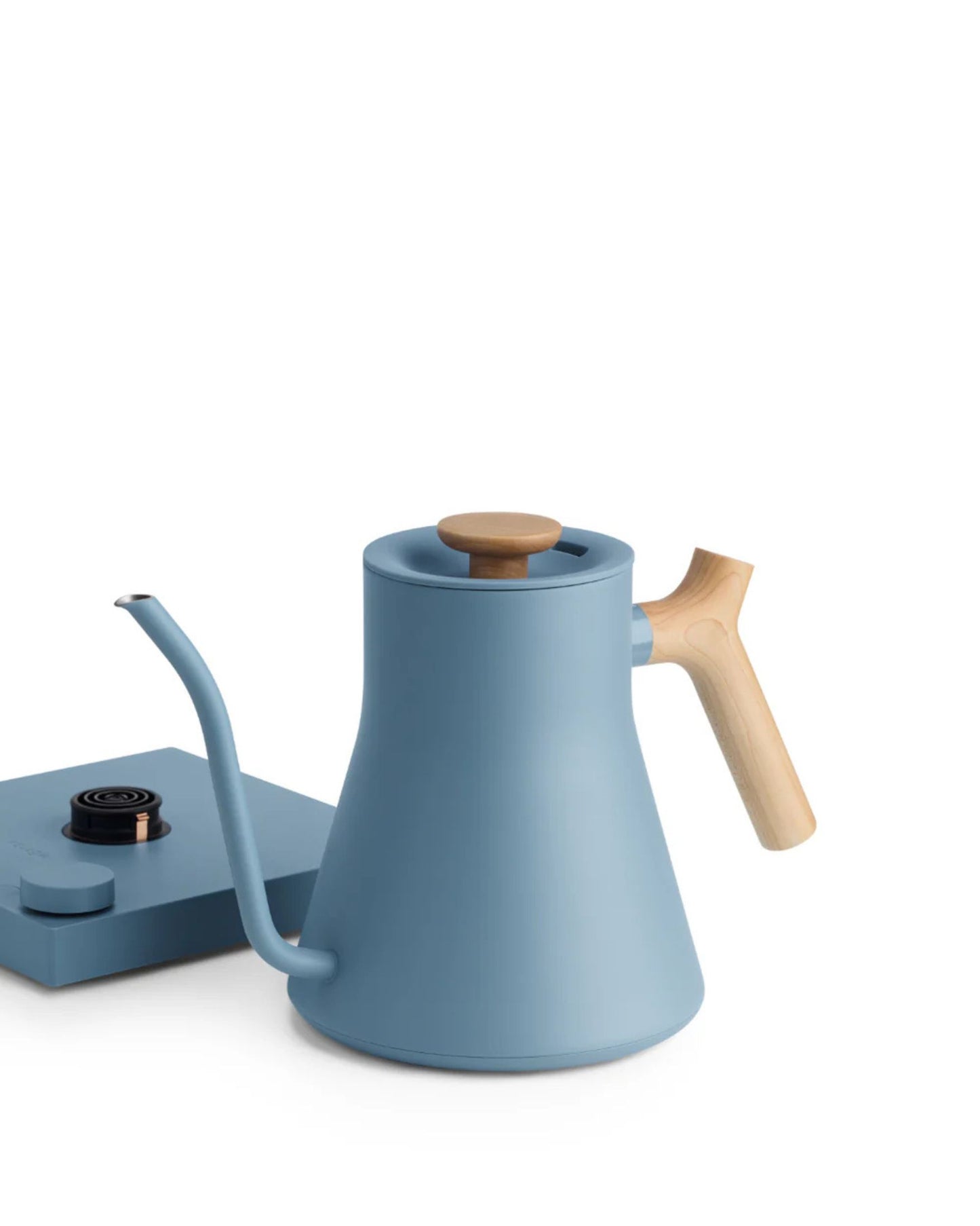 FELLOW Stagg EKG Pro Electric Pour Over Kettle - Hazy Blue and Maple