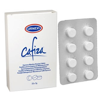 URNEX Cafiza Espresso Machine Cleaning Tablets [32 x 2g]