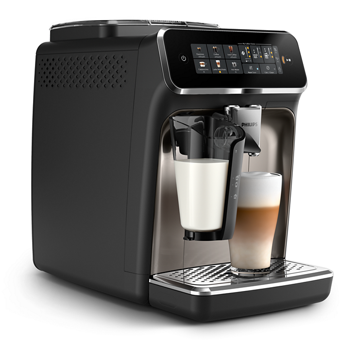 Philips 4400 Series LatteGO, left facing