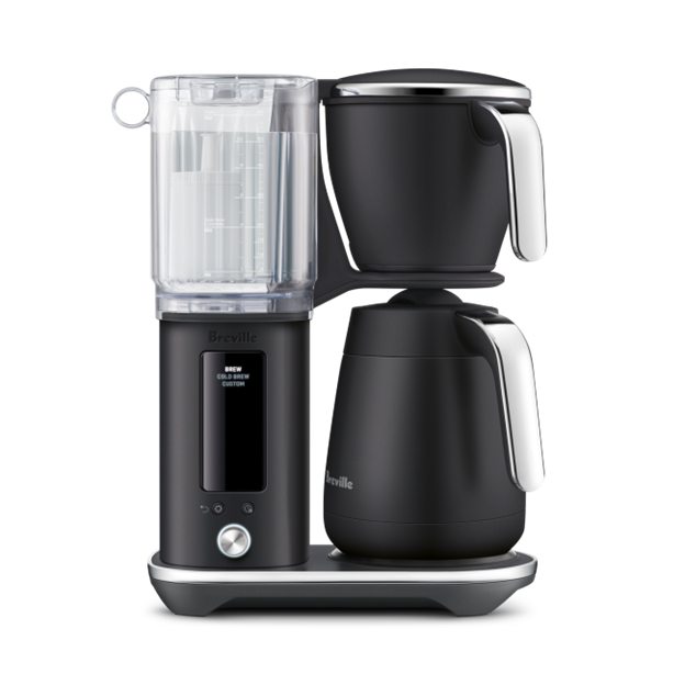 BREVILLE Luxe Brewer Thermal Drip Coffee Maker - Black Truffle