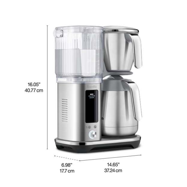 BREVILLE Luxe Brewer Thermal Drip Coffee Maker - Brushed Stainless Steel