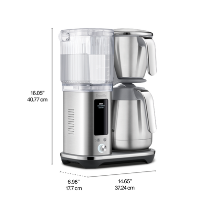 BREVILLE Luxe Brewer Thermal Drip Coffee Maker - Brushed Stainless Steel