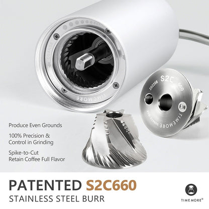 TIMEMORE Chestnut C3 Grinder, White