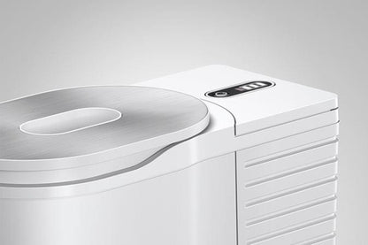 Jura Cool Control 0.6 White top Side view