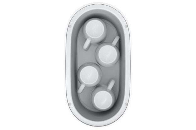 Jura Cup Warmer Top View with Cups in it 