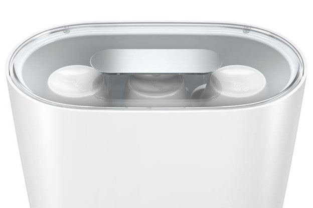 Jura Cup warmer White Lid side view