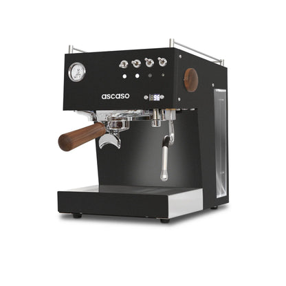 Ascaso Duo PID, Black, Gold Roast Coffee, Top View