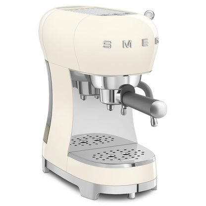 SMEG ECF02 Espresso Maker - Cream