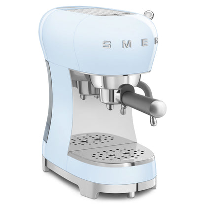 SMEG ECF02 Espresso Maker - Pastel Blue