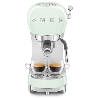 SMEG ECF02 Espresso Maker - Pastel Green