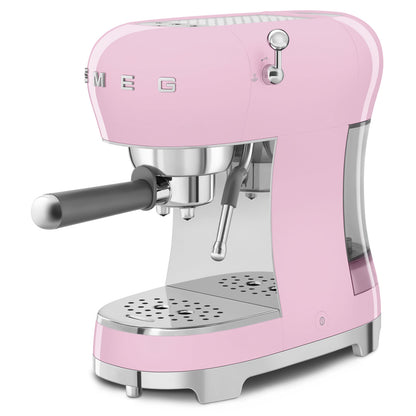SMEG ECF02 Espresso Maker - Pink