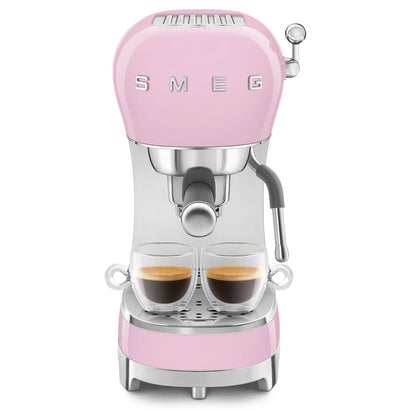 SMEG ECF02 Espresso Maker - Pink