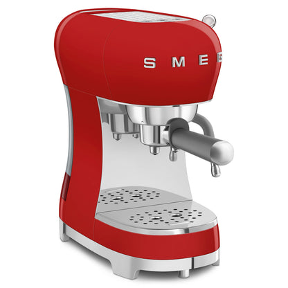 SMEG ECF02 Espresso Maker - Red